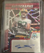 2022 Panini Mosaic Rookie Autographs Mosaic Samori Toure #RAM-SAT card
