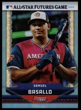 2024 Bowman's Best 2024 MLB All-Star Futures Game Samuel Basallo #FG-11 card