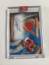 2024 Topps Pro Debut Fabrics of the Future Autograph Relics Samuel Basallo #FOTF-SB card