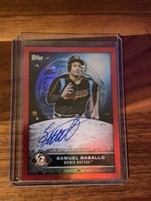 2024 Topps Pro Debut Future Cornerstones Autographs Samuel Basallo #FCA-SB card
