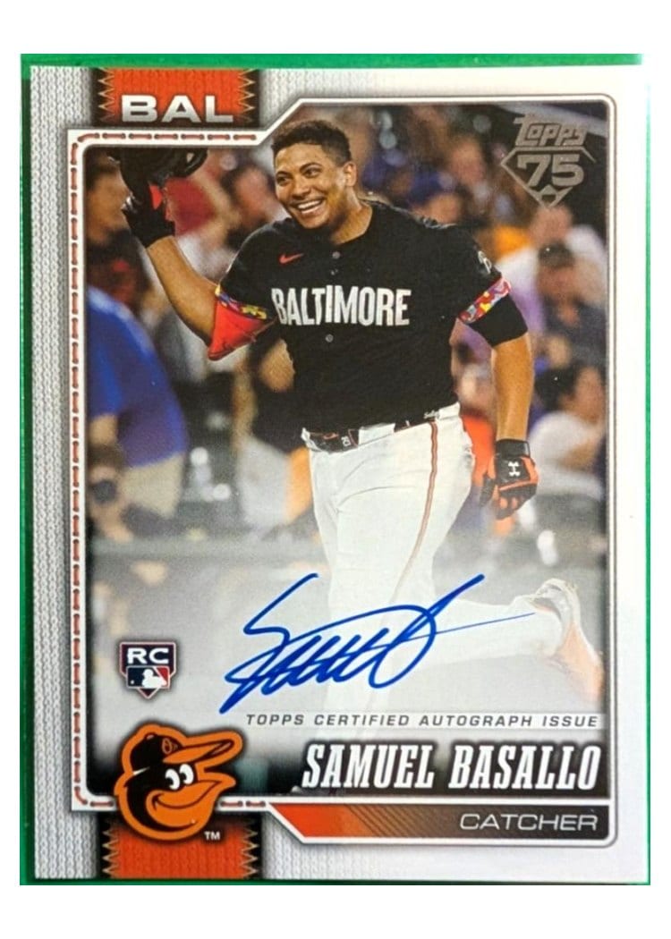 2026 Topps Samuel Basallo #104 card