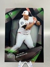 2026 Topps Chrome Black Depth of Darkness Samuel Basallo #DOD-4 card
