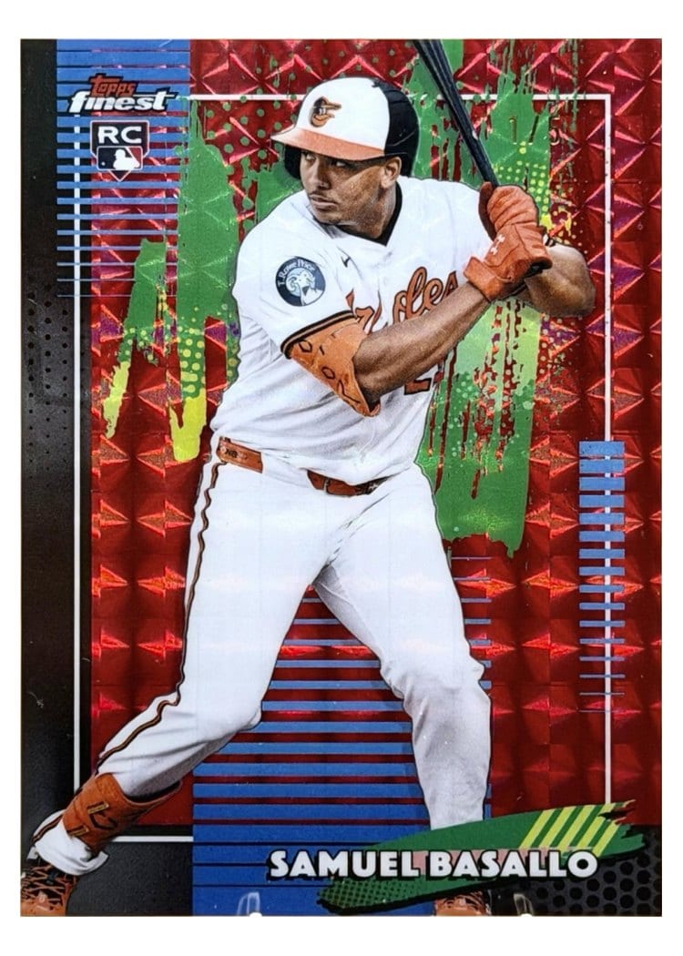 2026 Topps Finest Samuel Basallo #16 card