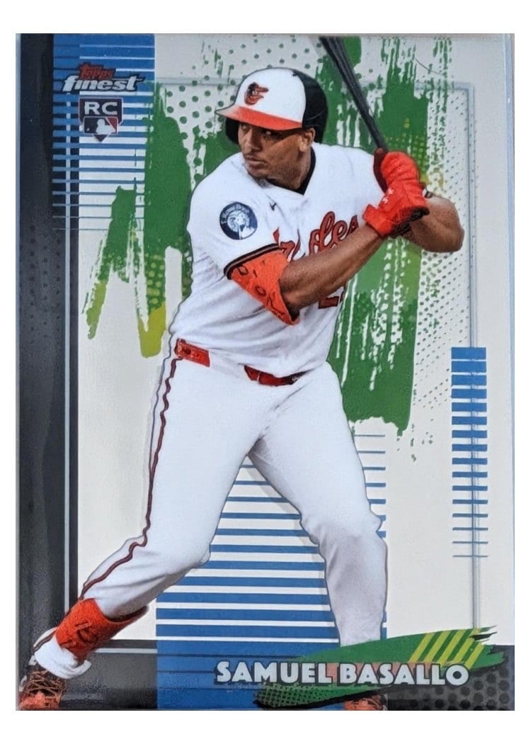 2026 Topps Finest Samuel Basallo #16 card