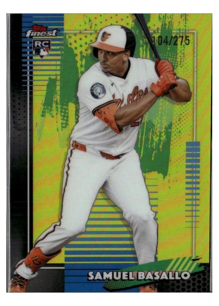 2026 Topps Finest Samuel Basallo #16 card