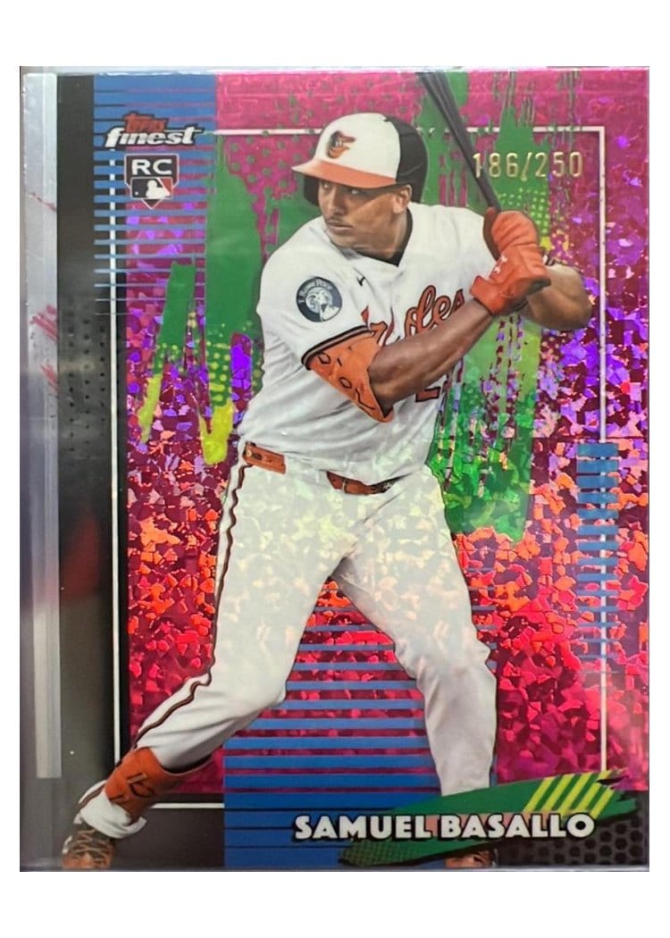 2026 Topps Finest Samuel Basallo #16 card