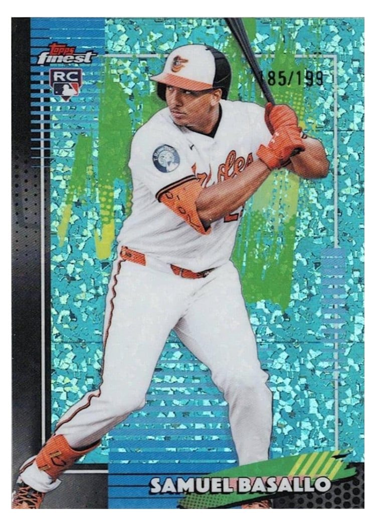 2026 Topps Finest Samuel Basallo #16 card