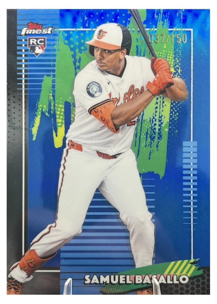 2026 Topps Finest Samuel Basallo #16 card