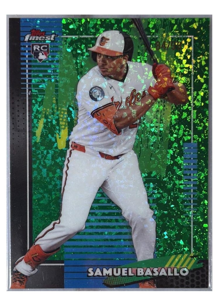 2026 Topps Finest Samuel Basallo #16 card