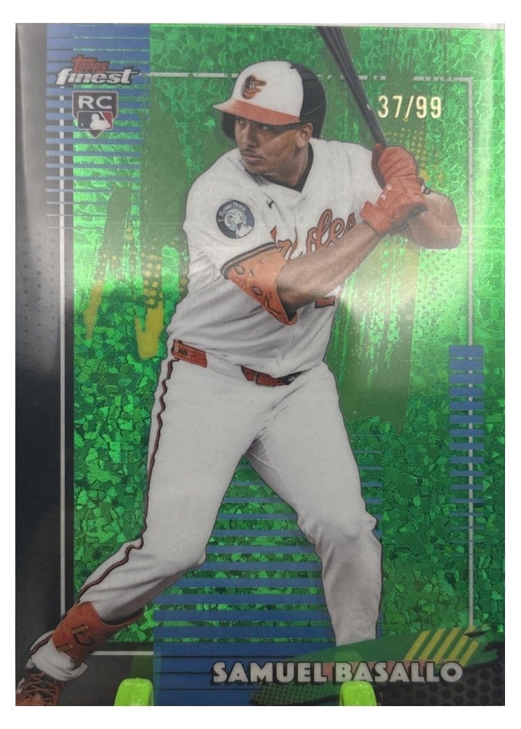 2026 Topps Finest Samuel Basallo #16 card