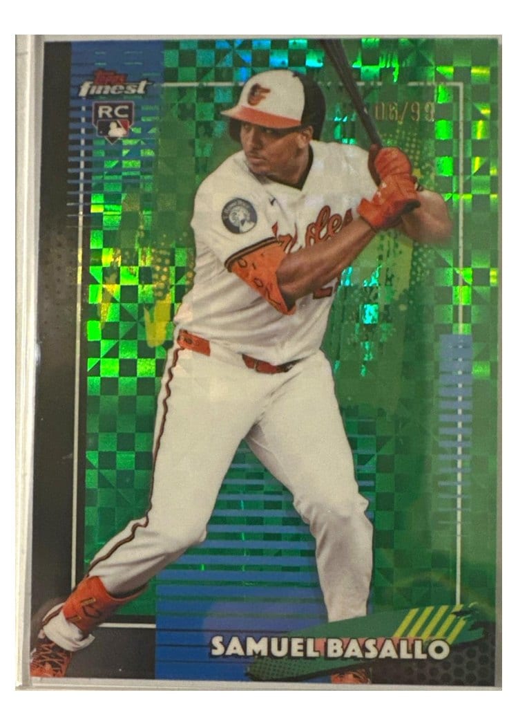 2026 Topps Finest Samuel Basallo #16 card