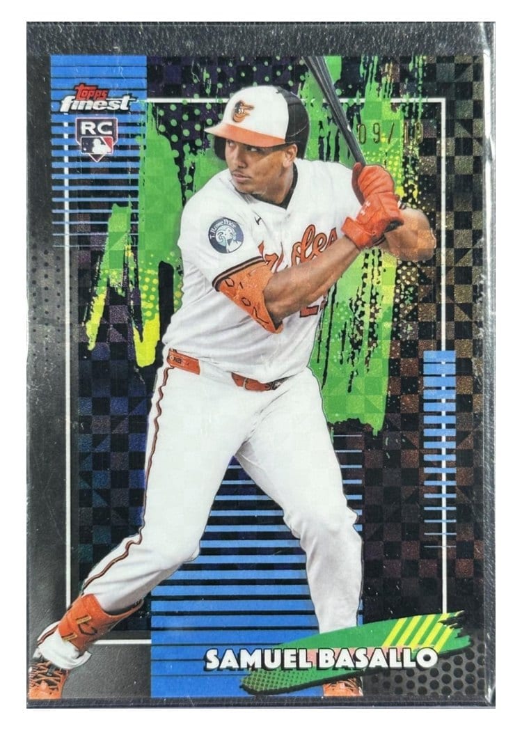 2026 Topps Finest Samuel Basallo #16 card