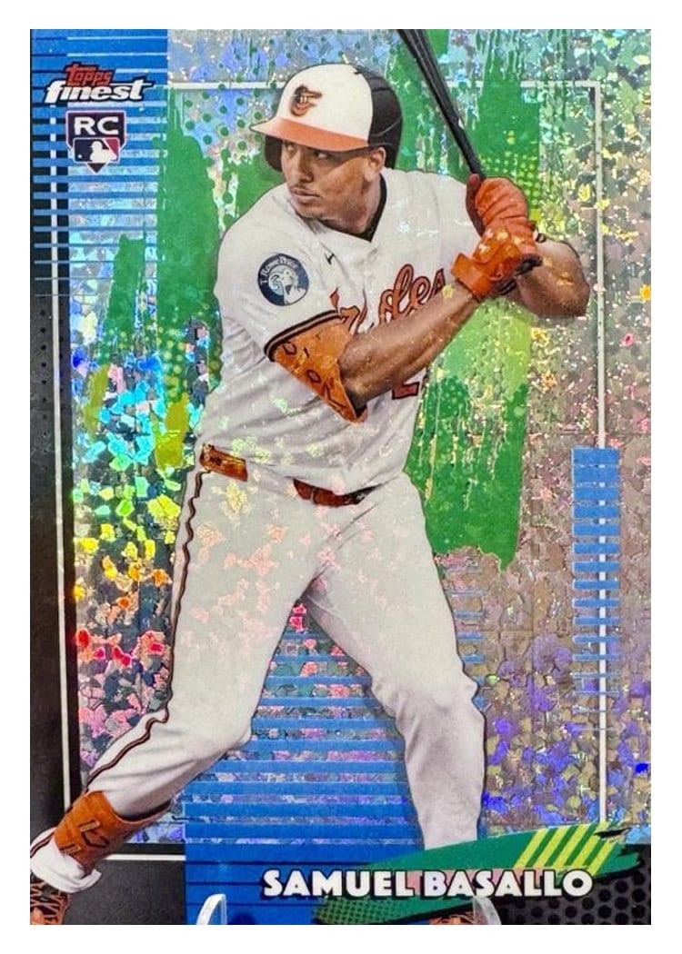 2026 Topps Finest Samuel Basallo #16 card