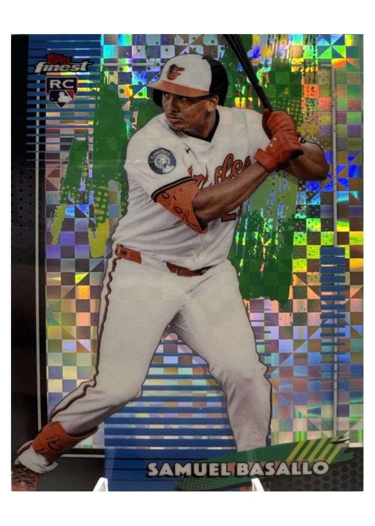 2026 Topps Finest Samuel Basallo #16 card