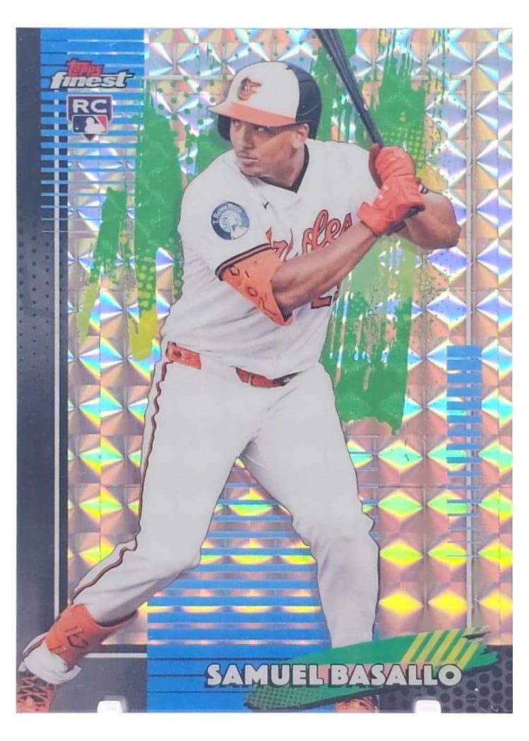 2026 Topps Finest Samuel Basallo #16 card