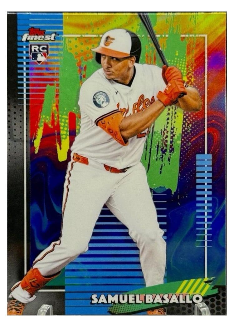 2026 Topps Finest Samuel Basallo #16 card