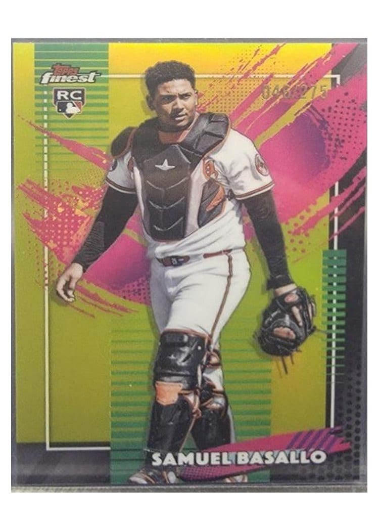 2026 Topps Finest Samuel Basallo #264 card