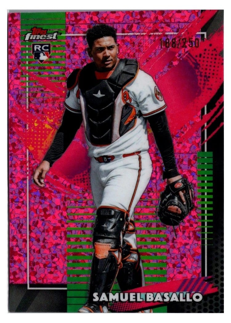 2026 Topps Finest Samuel Basallo #264 card