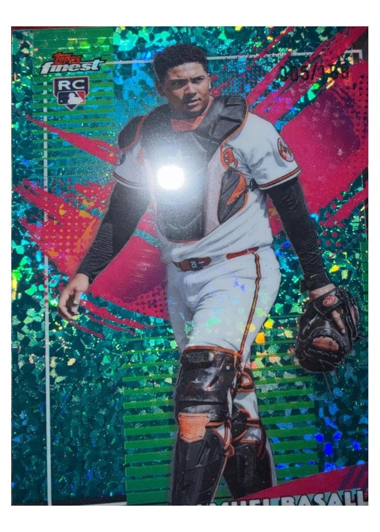 2026 Topps Finest Samuel Basallo #264 card