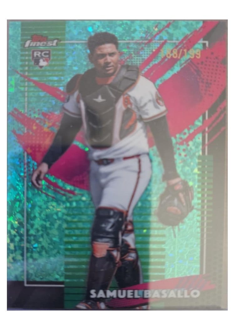 2026 Topps Finest Samuel Basallo #264 card
