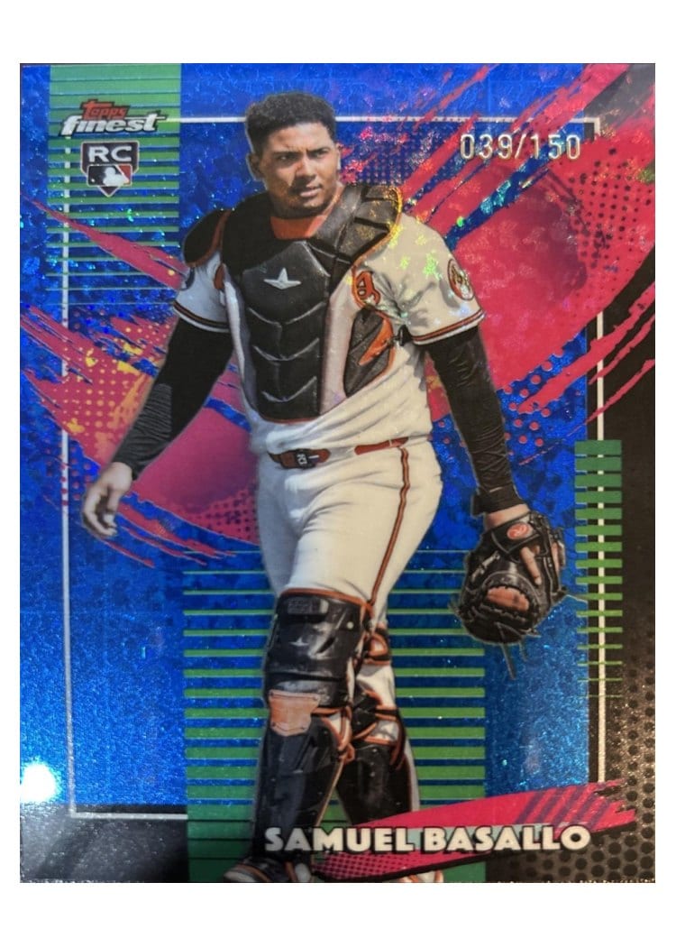 2026 Topps Finest Samuel Basallo #264 card