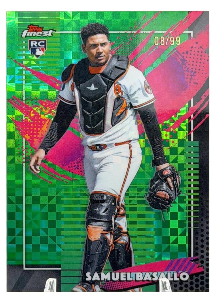 2026 Topps Finest Samuel Basallo #264 card