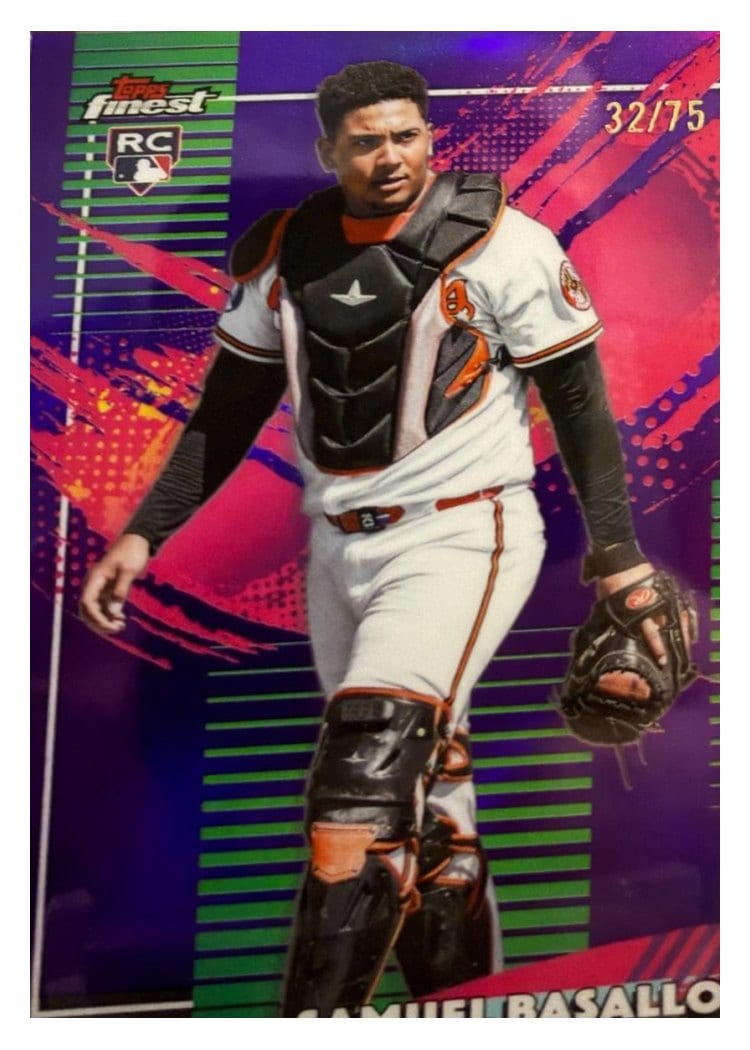 2026 Topps Finest Samuel Basallo #264 card