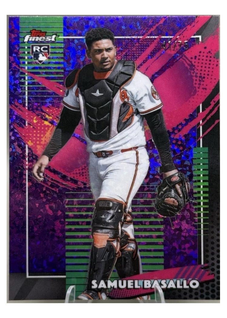 2026 Topps Finest Samuel Basallo #264 card
