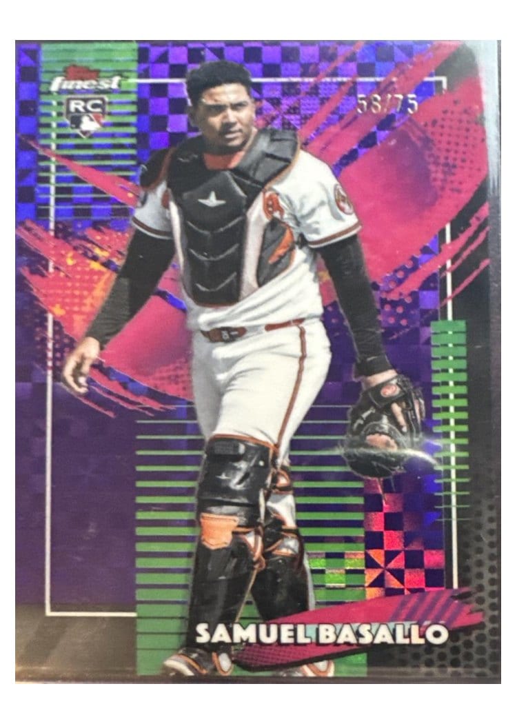 2026 Topps Finest Samuel Basallo #264 card