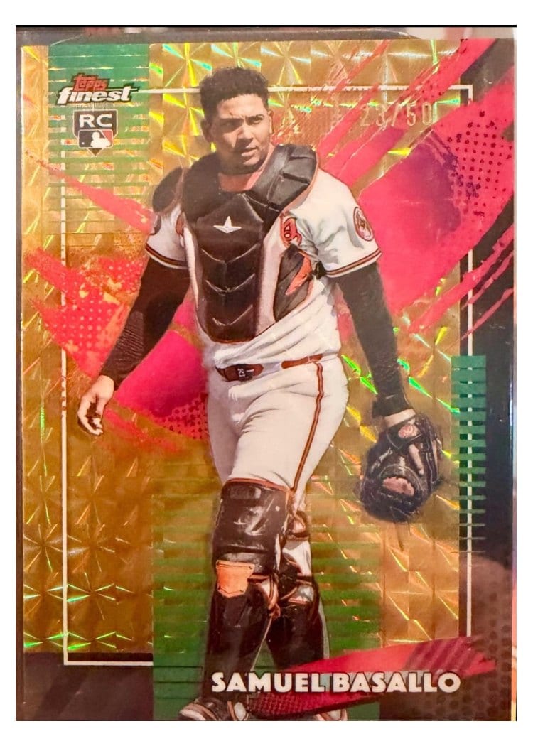 2026 Topps Finest Samuel Basallo #264 card