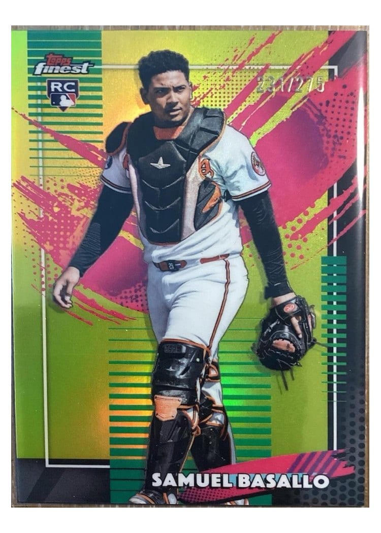 2026 Topps Finest Samuel Basallo #264 card
