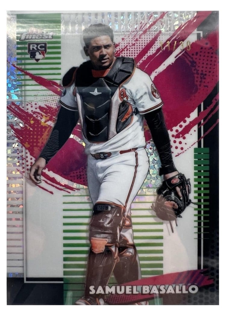2026 Topps Finest Samuel Basallo #264 card