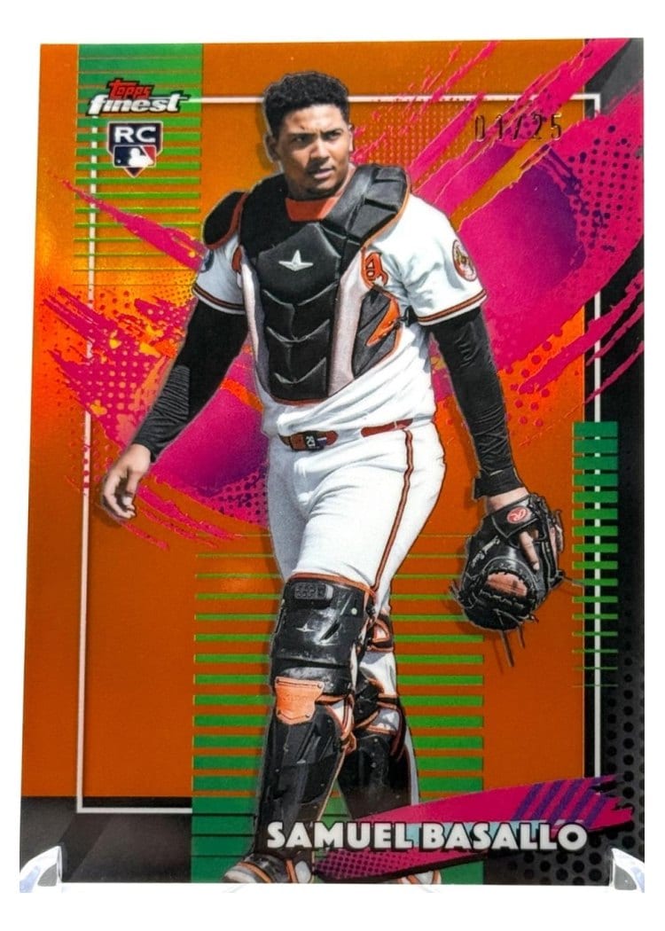 2026 Topps Finest Samuel Basallo #264 card