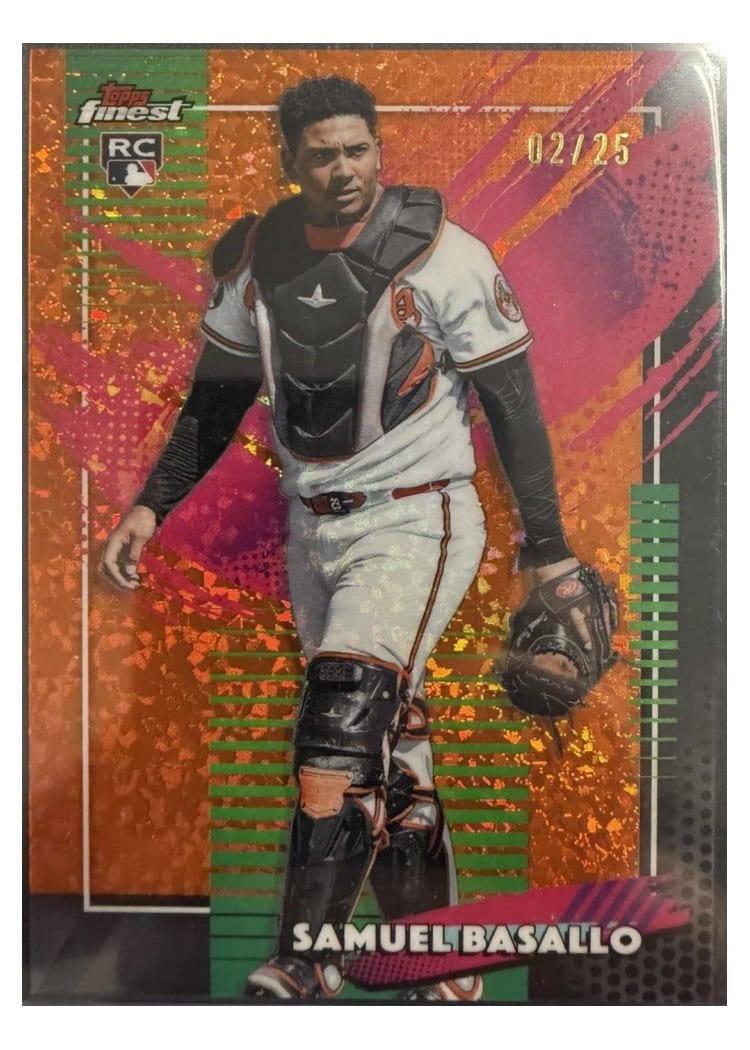 2026 Topps Finest Samuel Basallo #264 card