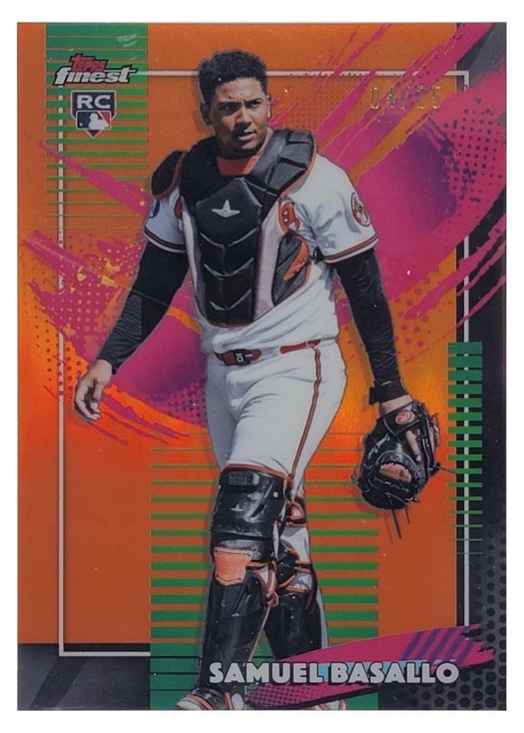 2026 Topps Finest Samuel Basallo #264 card