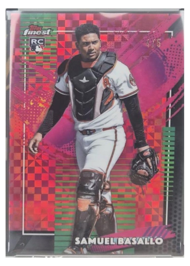 2026 Topps Finest Samuel Basallo #264 card
