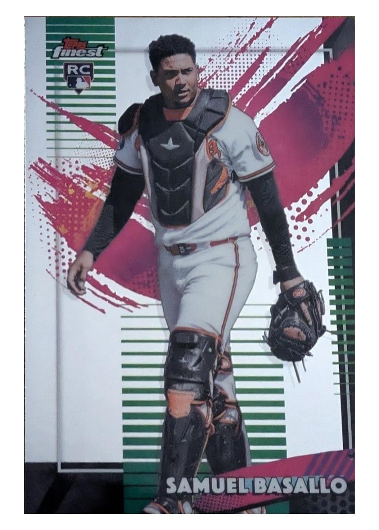 2026 Topps Finest Samuel Basallo #264 card