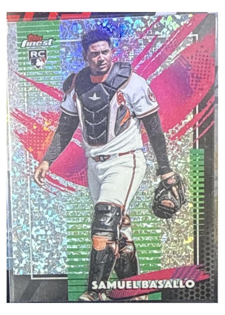 2026 Topps Finest Samuel Basallo #264 card