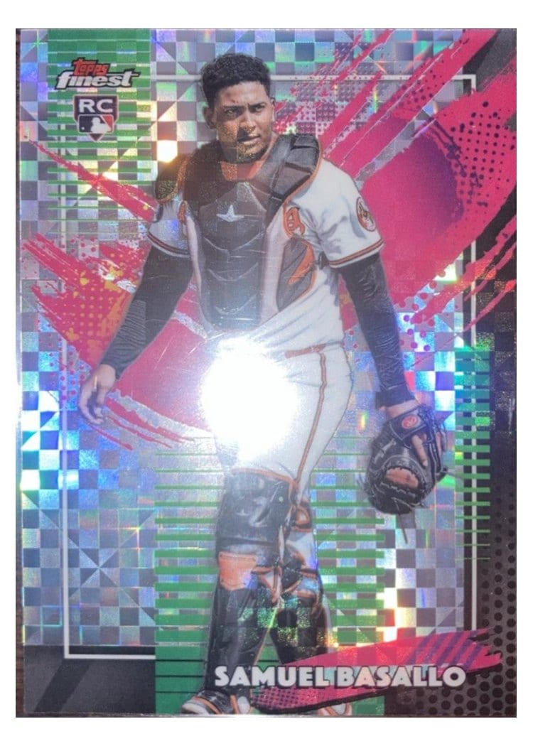2026 Topps Finest Samuel Basallo #264 card