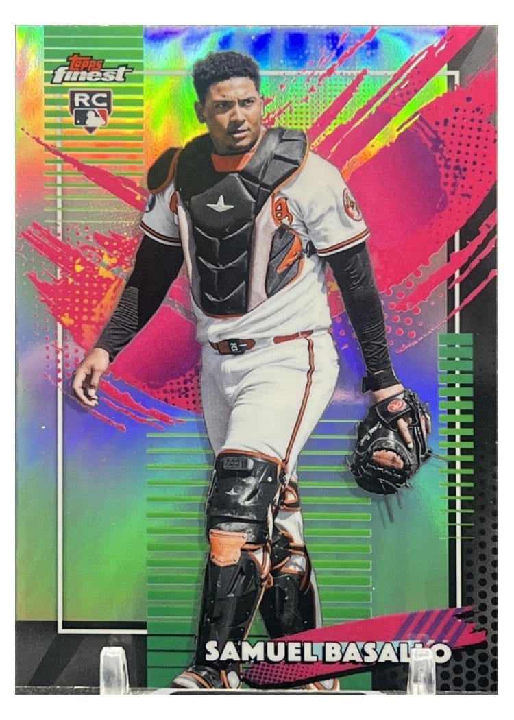 2026 Topps Finest Samuel Basallo #264 card