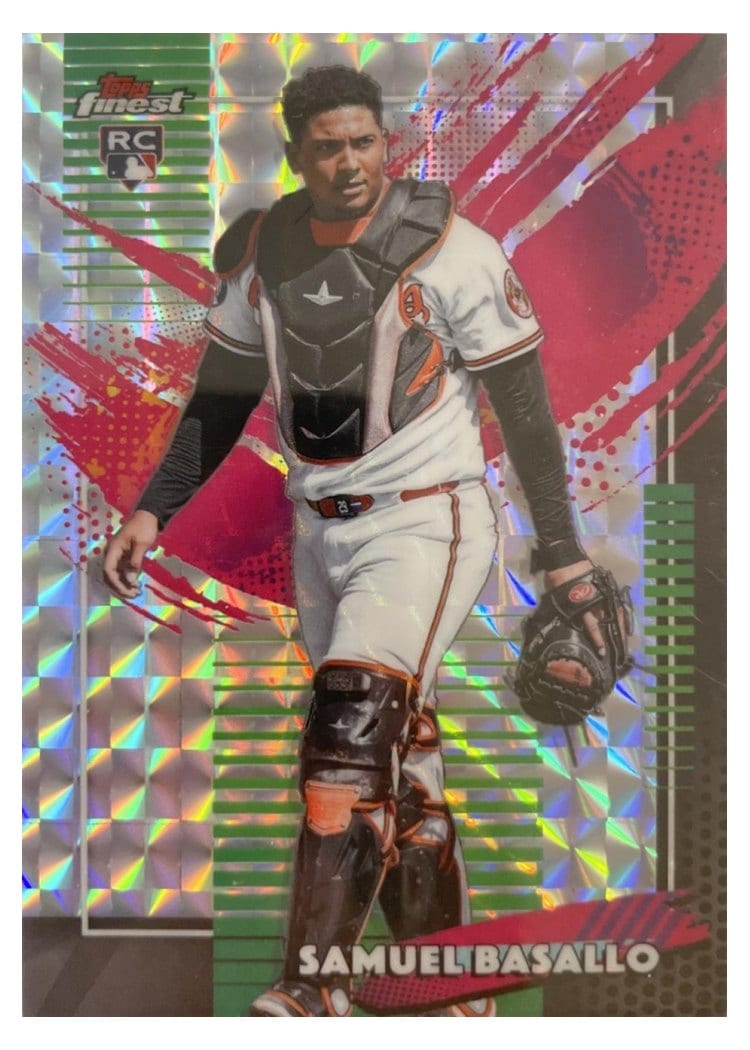 2026 Topps Finest Samuel Basallo #264 card