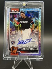 2026 Topps Real One Autographs Samuel Basallo #104 card