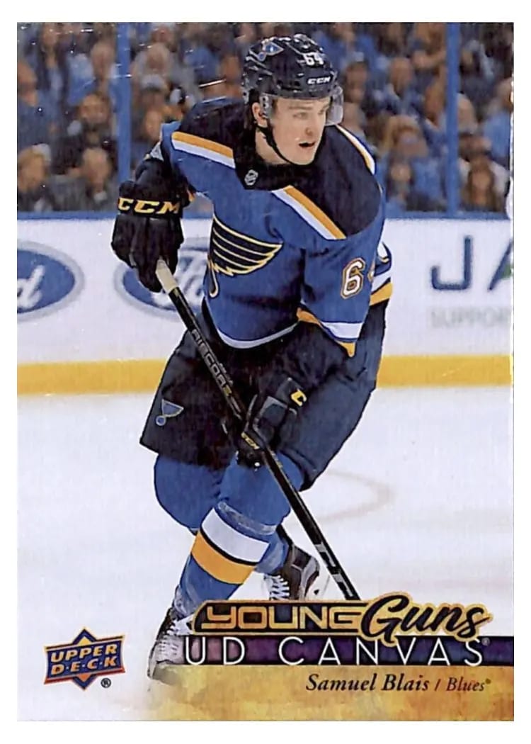 2017 Upper Deck Canvas Samuel Blais #C232 card