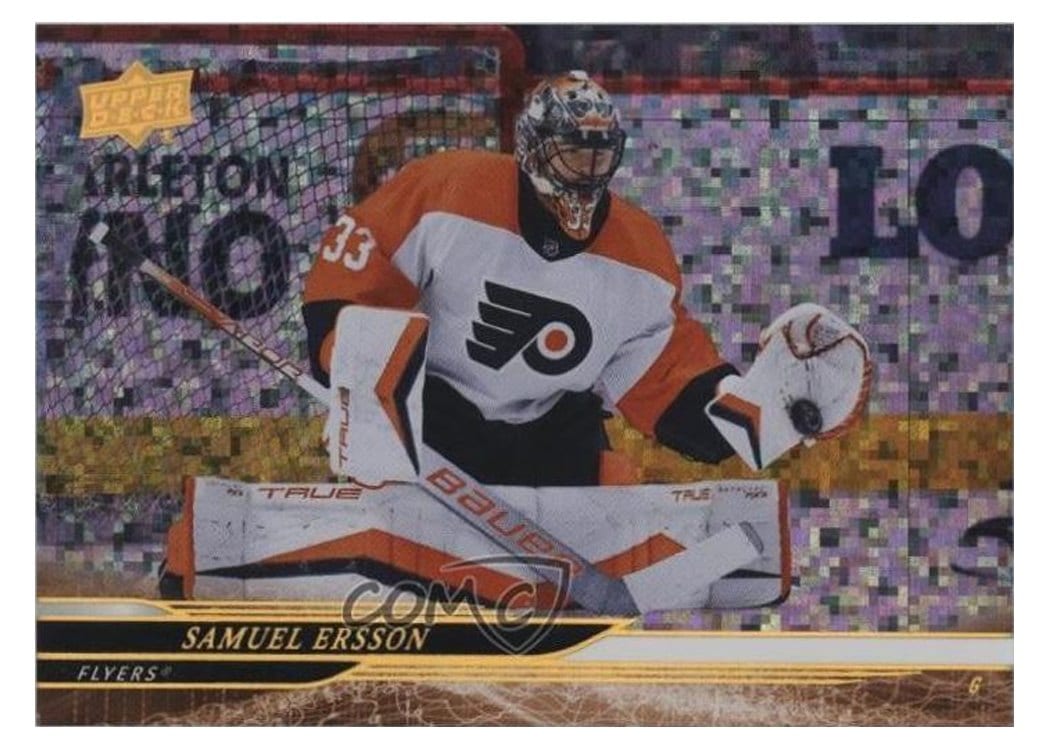 2024-25 Upper Deck Base Set Samuel Ersson #135 card