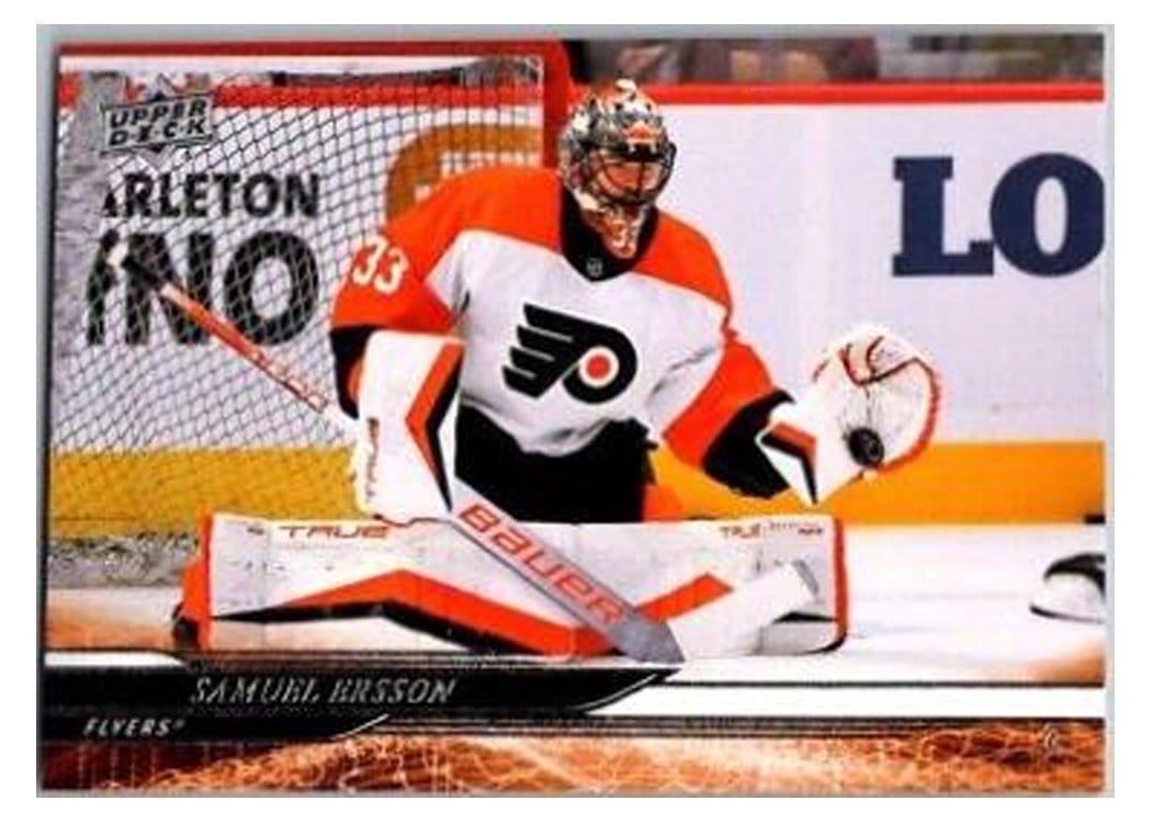 2024-25 Upper Deck Base Set Samuel Ersson #135 card