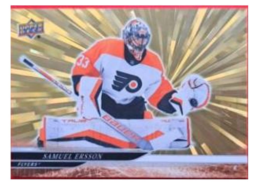 2024-25 Upper Deck Base Set Samuel Ersson #135 card