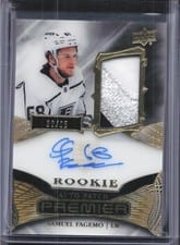 2022-23 Upper Deck Premier Acetate Rookie Autograph Patch Samuel Fagemo #AR-SF card