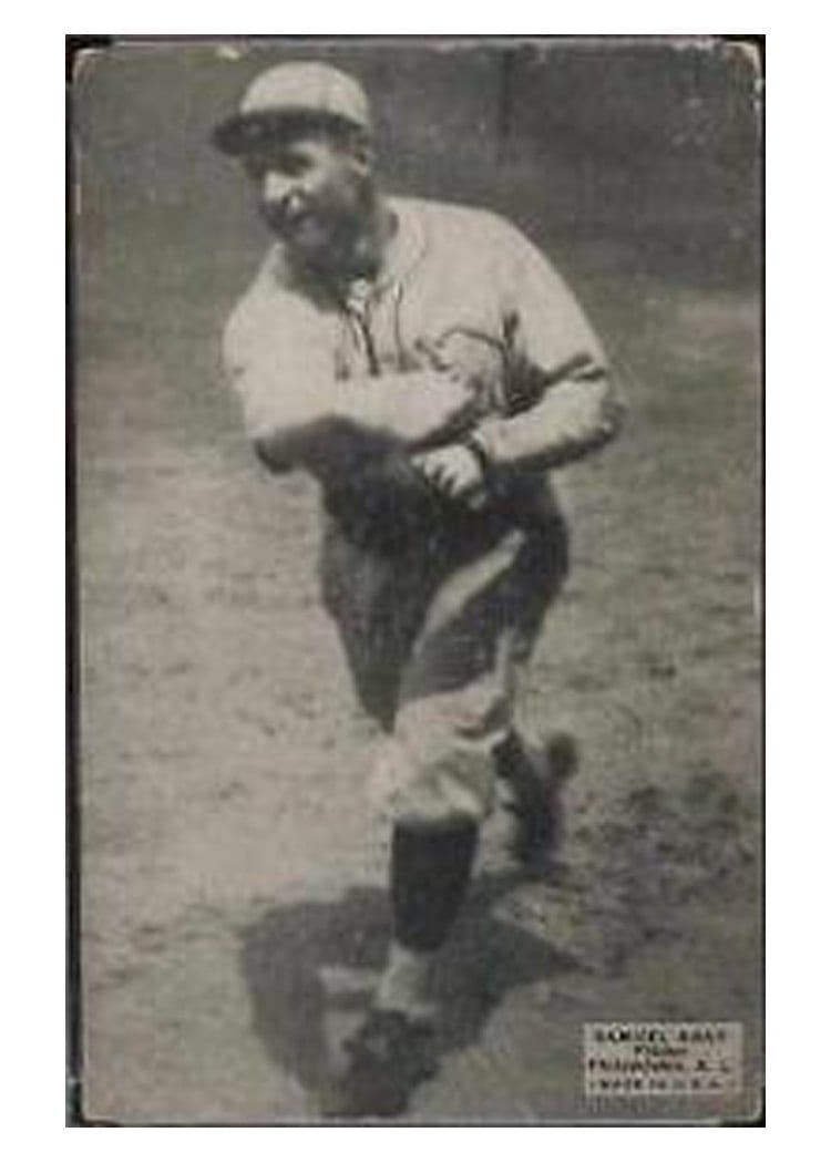 1925 Exhibits Samuel Gray card