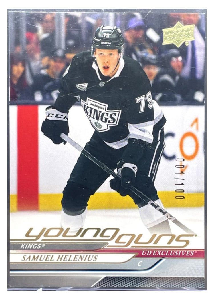 2024-25 Upper Deck Base Set Samuel Helenius #719 card