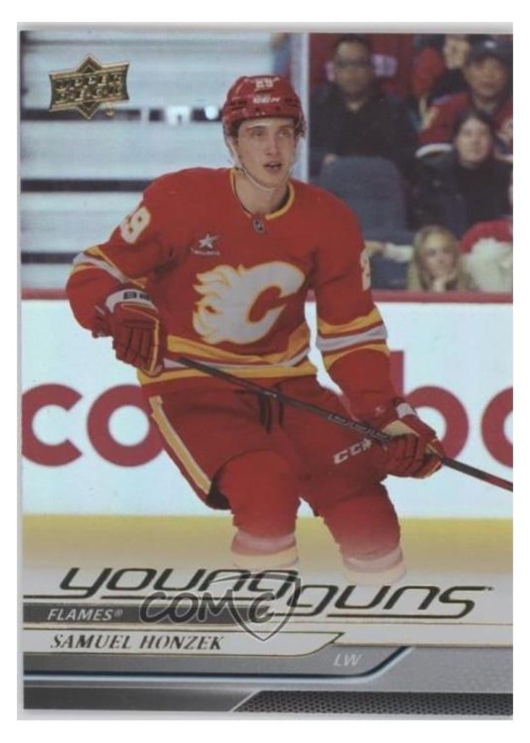 2024-25 Upper Deck Base Set Samuel Honzek #485 card